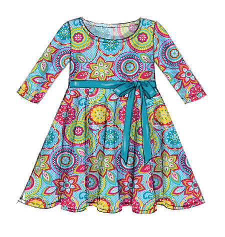 M6915 Girls' Dresses | Easy from Jaycotts Sewing Supplies