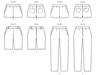 M6930 Misses' Shorts & Pants from Jaycotts Sewing Supplies
