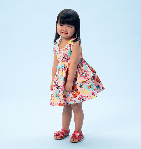 M6944 Toddlers' Top, Dresses, Rompers & Panties | Easy from Jaycotts Sewing Supplies