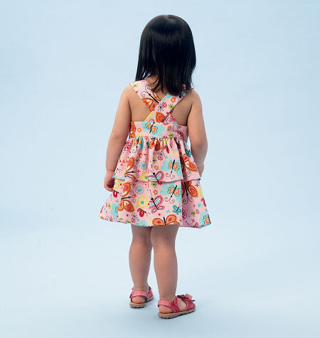 M6944 Toddlers' Top, Dresses, Rompers & Panties | Easy from Jaycotts Sewing Supplies