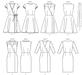 M6959 Misses' Dresses & Belt | Easy from Jaycotts Sewing Supplies