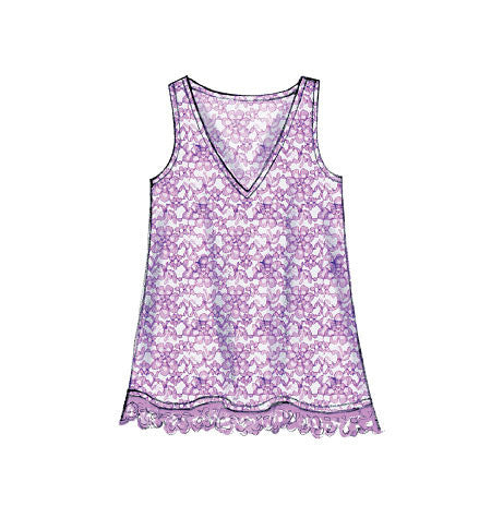 M6960 Misses' Tops & Tunics | Easy from Jaycotts Sewing Supplies