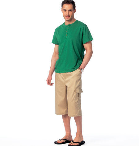 M6973 Men's Tank Tops, T-Shirts & Shorts from Jaycotts Sewing Supplies
