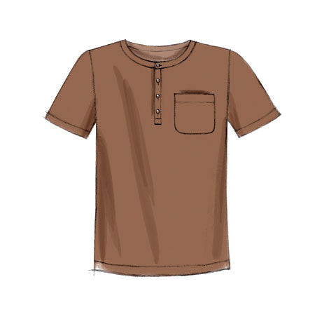 M6973 Men's Tank Tops, T-Shirts & Shorts from Jaycotts Sewing Supplies