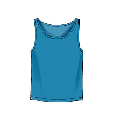 M6973 Men's Tank Tops, T-Shirts & Shorts from Jaycotts Sewing Supplies