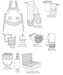 M6978 Apron & Kitchen Accessories from Jaycotts Sewing Supplies