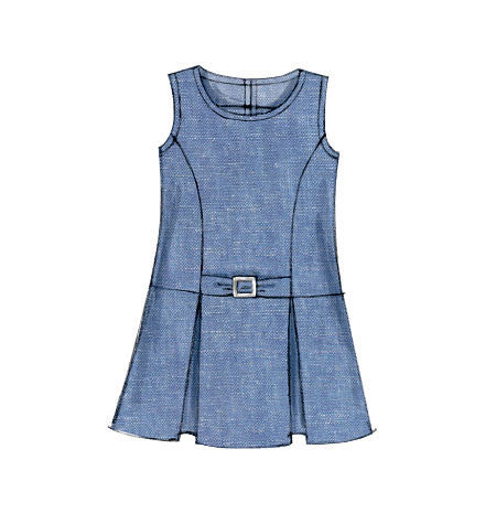 M7008 Children's/Girls' Jumpers from Jaycotts Sewing Supplies