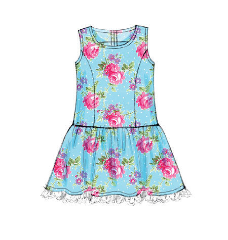 M7008 Children's/Girls' Jumpers from Jaycotts Sewing Supplies