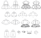 M7066 Clothes & Accessories For 11"-12" & 15"-16" Baby Dolls from Jaycotts Sewing Supplies