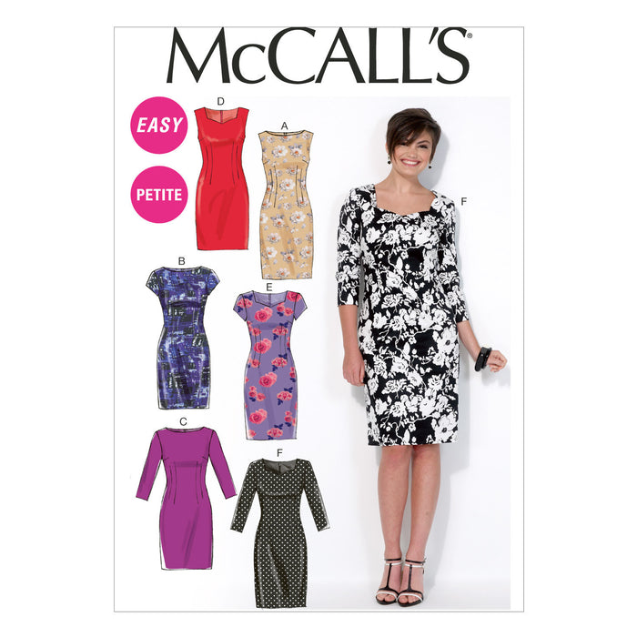 M7085 Misses'/Miss Petite Dresses from Jaycotts Sewing Supplies