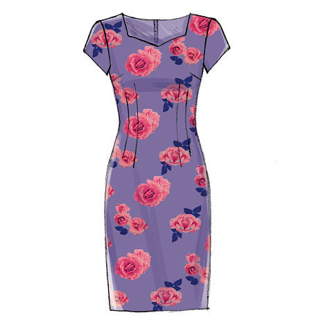 M7085 Misses'/Miss Petite Dresses from Jaycotts Sewing Supplies