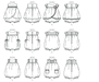 M7107 Infants' Rompers from Jaycotts Sewing Supplies