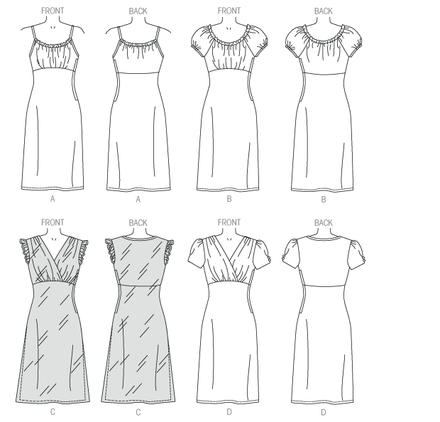 M7116 Misses' Dresses from Jaycotts Sewing Supplies