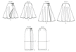 M7129 Misses' Wrap skirts from Jaycotts Sewing Supplies
