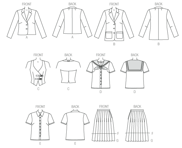 M7141 Misses' Costumes from Jaycotts Sewing Supplies