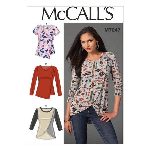 M7247 Misses' Tops from Jaycotts Sewing Supplies