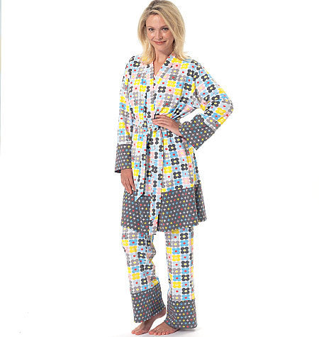 M7297 Misses'/Women's Robe, Belt, Tops, Dress and Shorts from Jaycotts Sewing Supplies