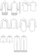 M7297 Misses'/Women's Robe, Belt, Tops, Dress and Shorts from Jaycotts Sewing Supplies