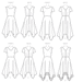 M7315 Misses' Handkerchief-Hem Dresses from Jaycotts Sewing Supplies