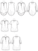 M7324 Misses' Half Placket Tops & Tunic from Jaycotts Sewing Supplies