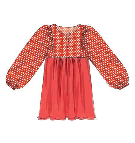 M7325 Misses' Gathered Tops & Tunics from Jaycotts Sewing Supplies