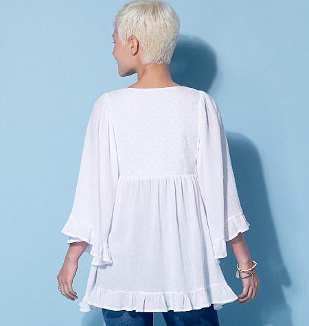 M7325 Misses' Gathered Tops & Tunics from Jaycotts Sewing Supplies