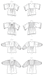 M7325 Misses' Gathered Tops & Tunics from Jaycotts Sewing Supplies
