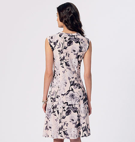 M7349 Misses'/petite Fit and Flare dress from Jaycotts Sewing Supplies