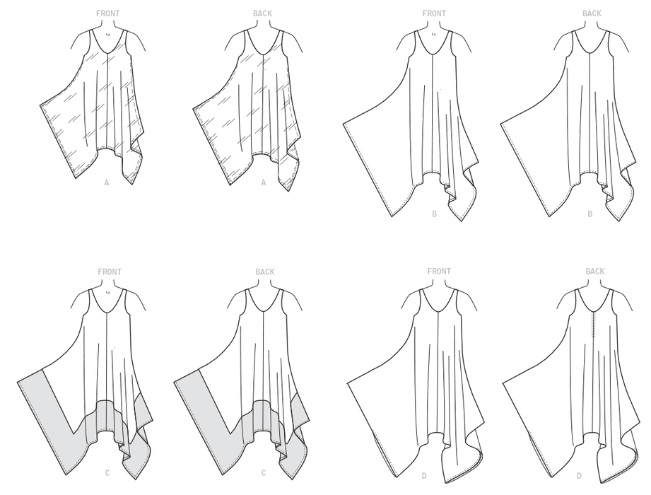 M7402 Dresses and Jumpsuit McCalls pattern from Jaycotts Sewing Supplies