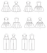 M7459 Children's/Girls' Jumpers and Overalls from Jaycotts Sewing Supplies