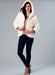 M7511 Misses' Open-Front Jackets with Shawl Collar and Hood from Jaycotts Sewing Supplies