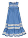 M7558 Girls' Sleeveless and Ruffle Sleeve Empire-Waist Dresses from Jaycotts Sewing Supplies