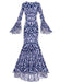 M7569 Misses' Column and Mermaid-Style Dresses with Bodice and Sleeve Variations from Jaycotts Sewing Supplies