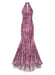 M7569 Misses' Column and Mermaid-Style Dresses with Bodice and Sleeve Variations from Jaycotts Sewing Supplies