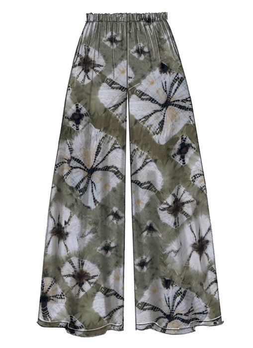 M7576 Misses' Elastic-Waist Loose Pants from Jaycotts Sewing Supplies