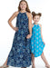 M7589 Girls' Gathered Neckline Sleeveless Dresses from Jaycotts Sewing Supplies