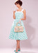 M7599 Lined Flared Dresses with Petticoat from Jaycotts Sewing Supplies