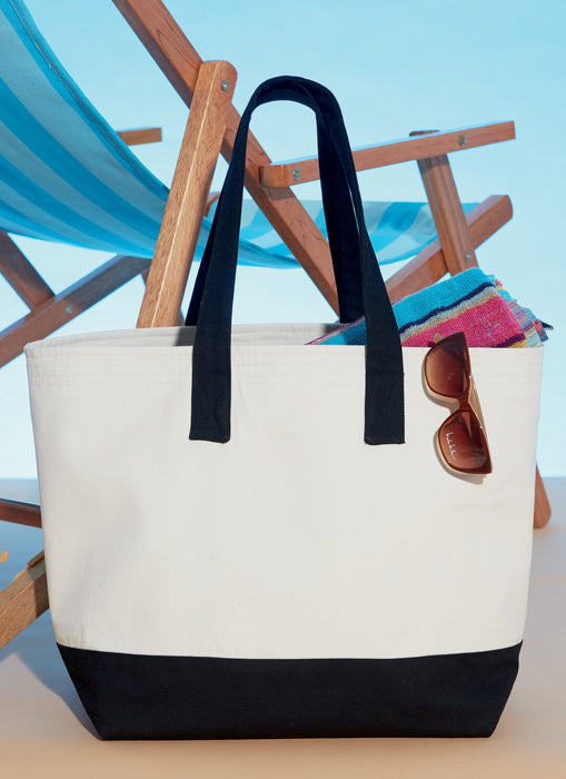 M7611 Lined Tote Bags with Contrast Variations from Jaycotts Sewing Supplies