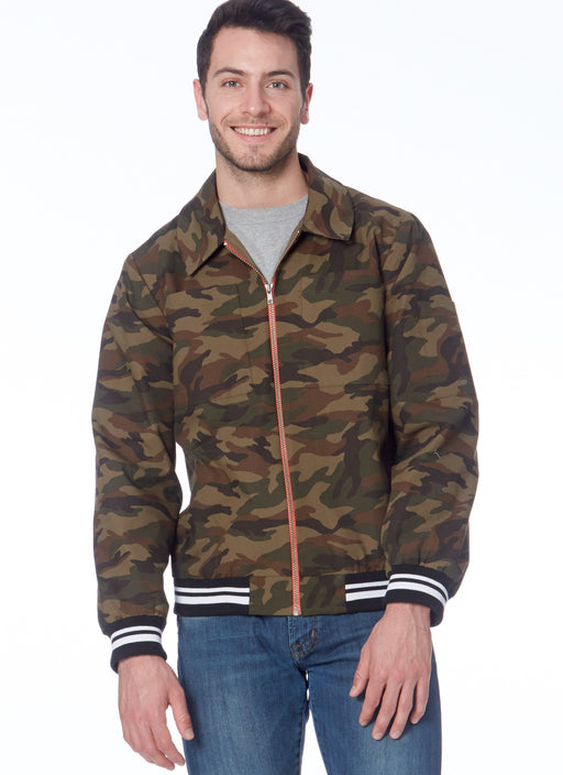 M7637 Misses' and Men's Bomber Jackets from Jaycotts Sewing Supplies