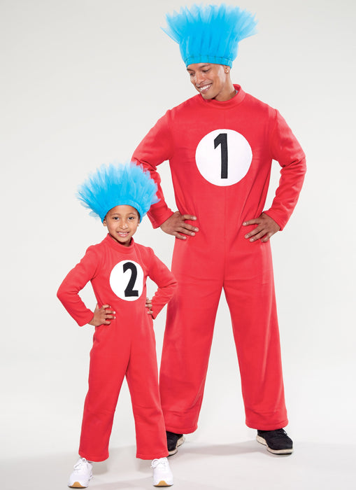 M7675 Adult/Child/Boy's/Girl's Costumes from Jaycotts Sewing Supplies