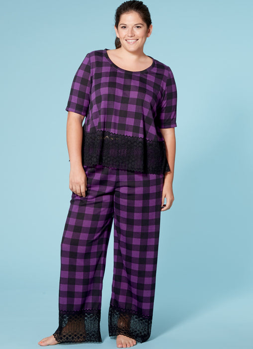 M7697 Misses'/Women's Lounge Wear Pattern from Jaycotts Sewing Supplies