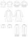 M7697 Misses'/Women's Lounge Wear Pattern from Jaycotts Sewing Supplies