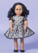 M7707 Girls' Dresses and 18" Doll Dress Pattern from Jaycotts Sewing Supplies