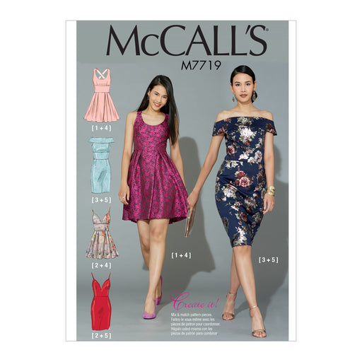 M7719 Misses' Dresses Pattern from Jaycotts Sewing Supplies