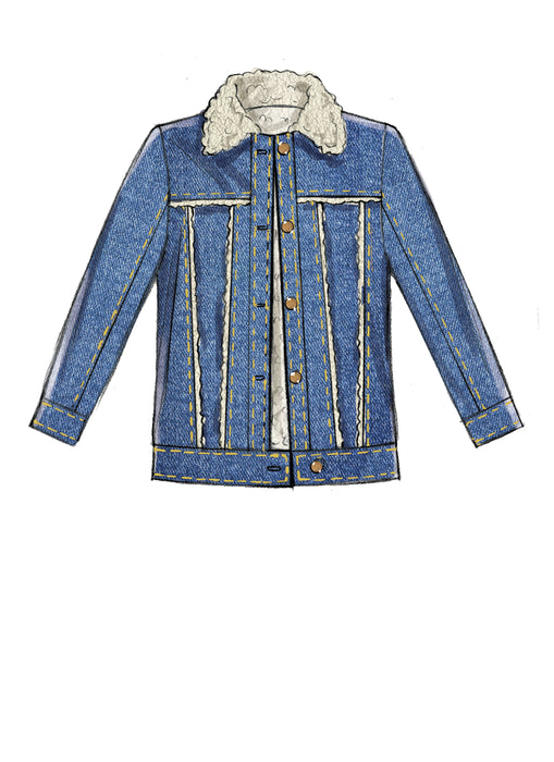 M7729 Misses' Jackets and Vest Pattern from Jaycotts Sewing Supplies