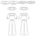 M7757 Misses' Tops and Pants Pattern from Jaycotts Sewing Supplies