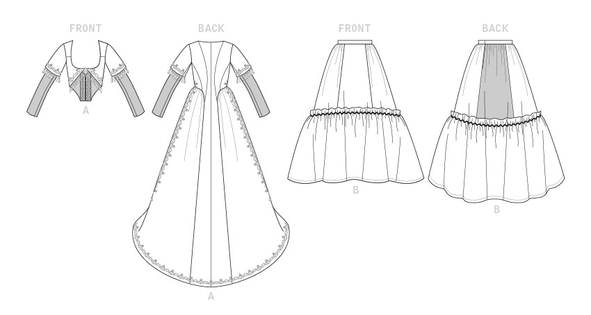 M7826 Misses' Costume Pattern from Jaycotts Sewing Supplies
