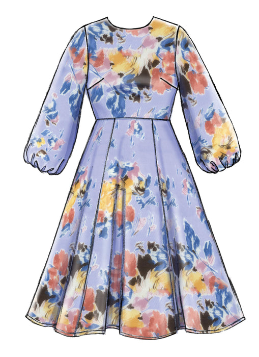 M7832 Misses' Dresses Sewing Pattern from Jaycotts Sewing Supplies