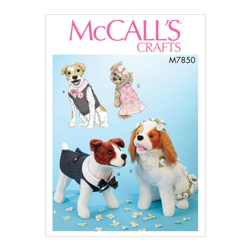 M7850 Pet Clothes Pattern from Jaycotts Sewing Supplies
