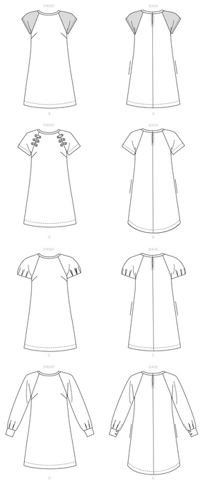 M7862 Misses' Dresses Pattern from Jaycotts Sewing Supplies